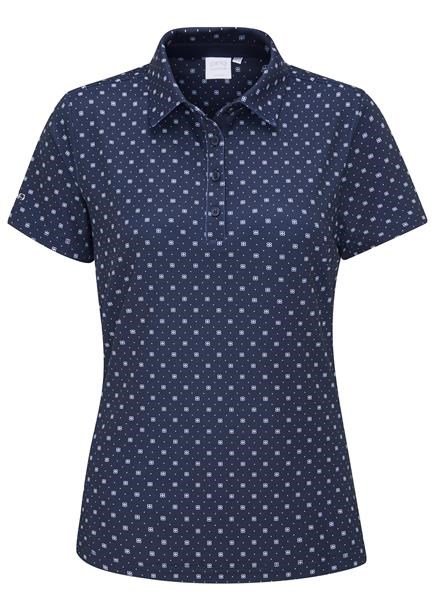 PING Aeria Printed dames polo, micro monogram
