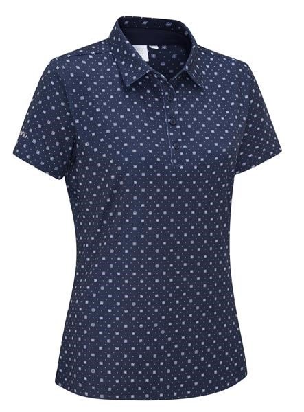 PING Aeria Printed dames polo, micro monogram