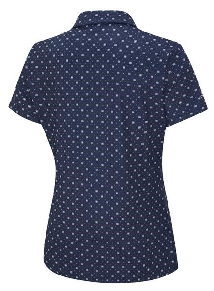 PING Aeria Printed dames polo, micro monogram