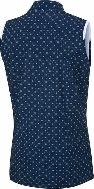 PING Penola Printed Sleeveless dames polo, micro monogram