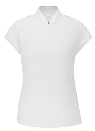 PING Evetta Jacquard dames polo, wit