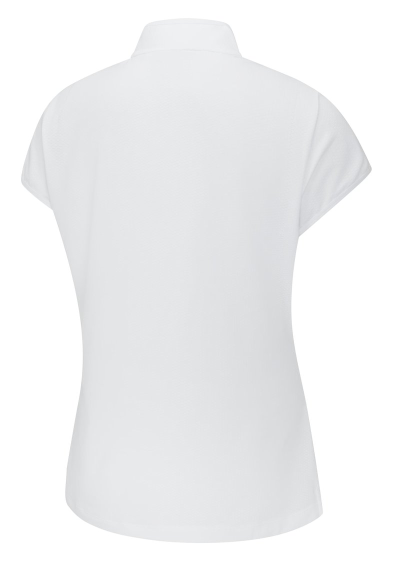 PING Evetta Jacquard dames polo, wit