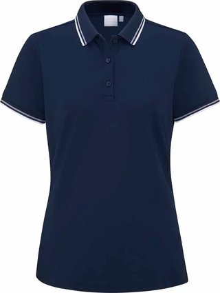 PING Viviana Tipped dames polo, navy