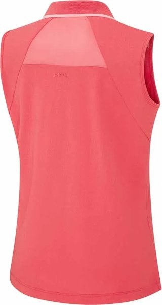 PING Eben Sleeveless dames polo, paradise pink