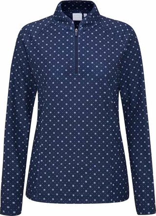 PING Arwen Printed Longsleeve dames polo, micro monogram