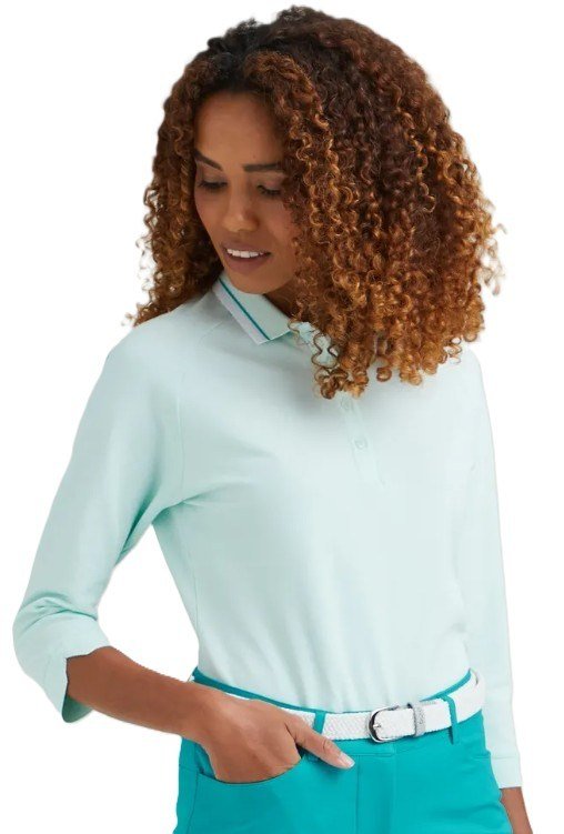 PING Alicia dames polo, seaspray