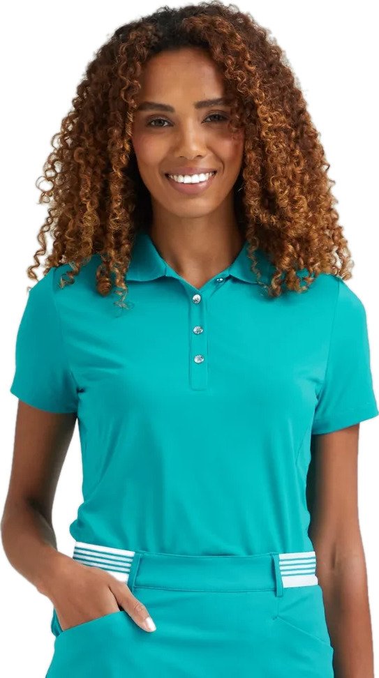 PING Sedona dames polo, turquoise