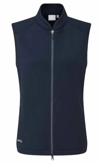 PING Mischa dames vest, navy