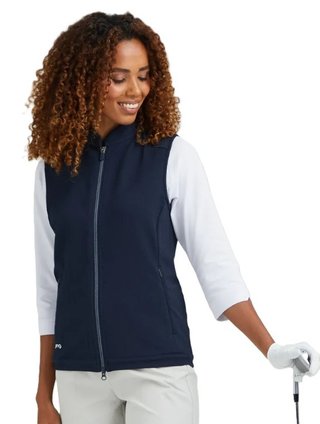 PING Mischa dames vest, navy