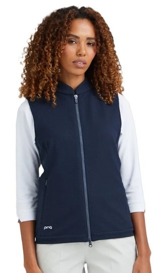 PING Mischa dames vest, navy