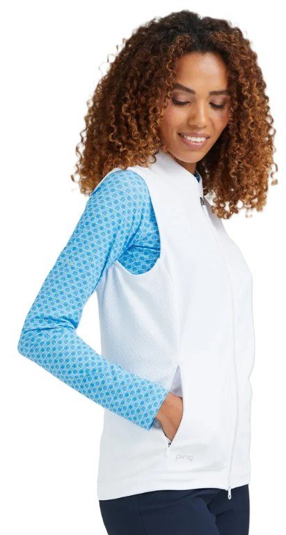 PING Mischa dames vest, wit