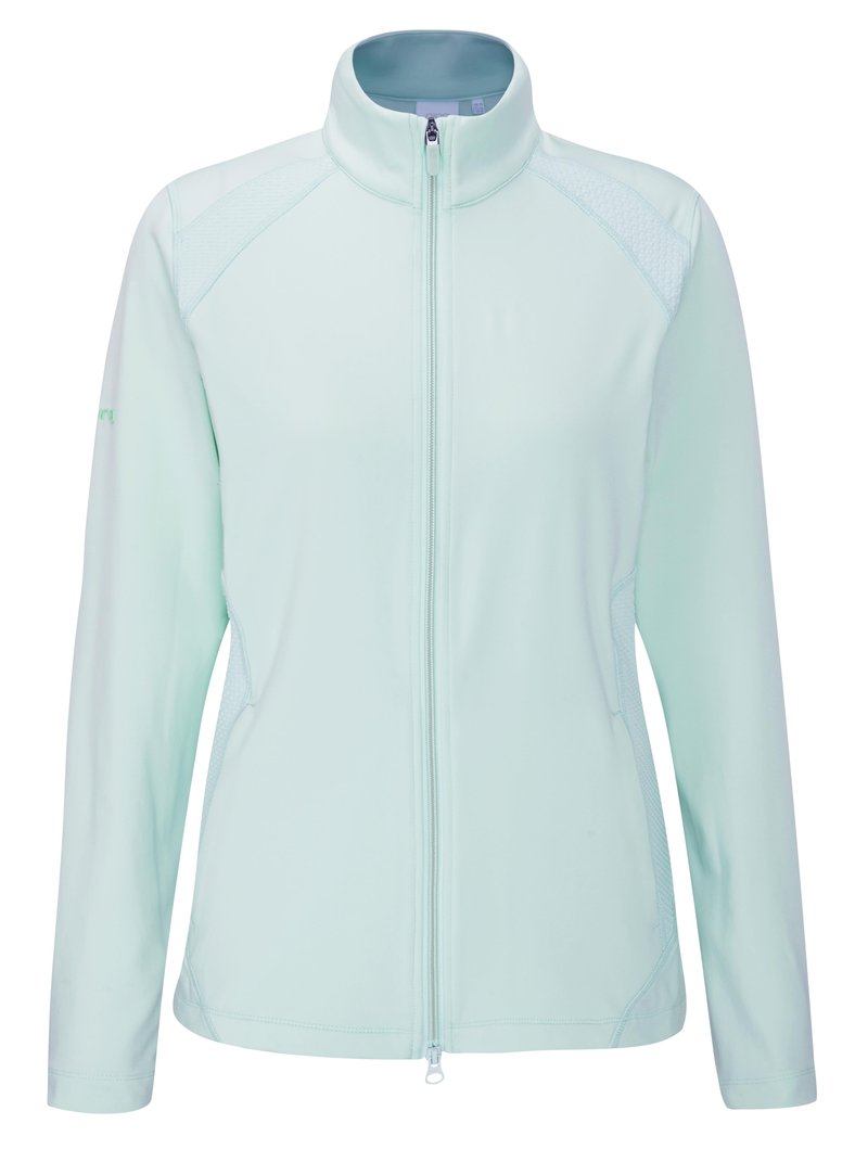 PING Eda Lightweight Full Zip dames jack, seaspray