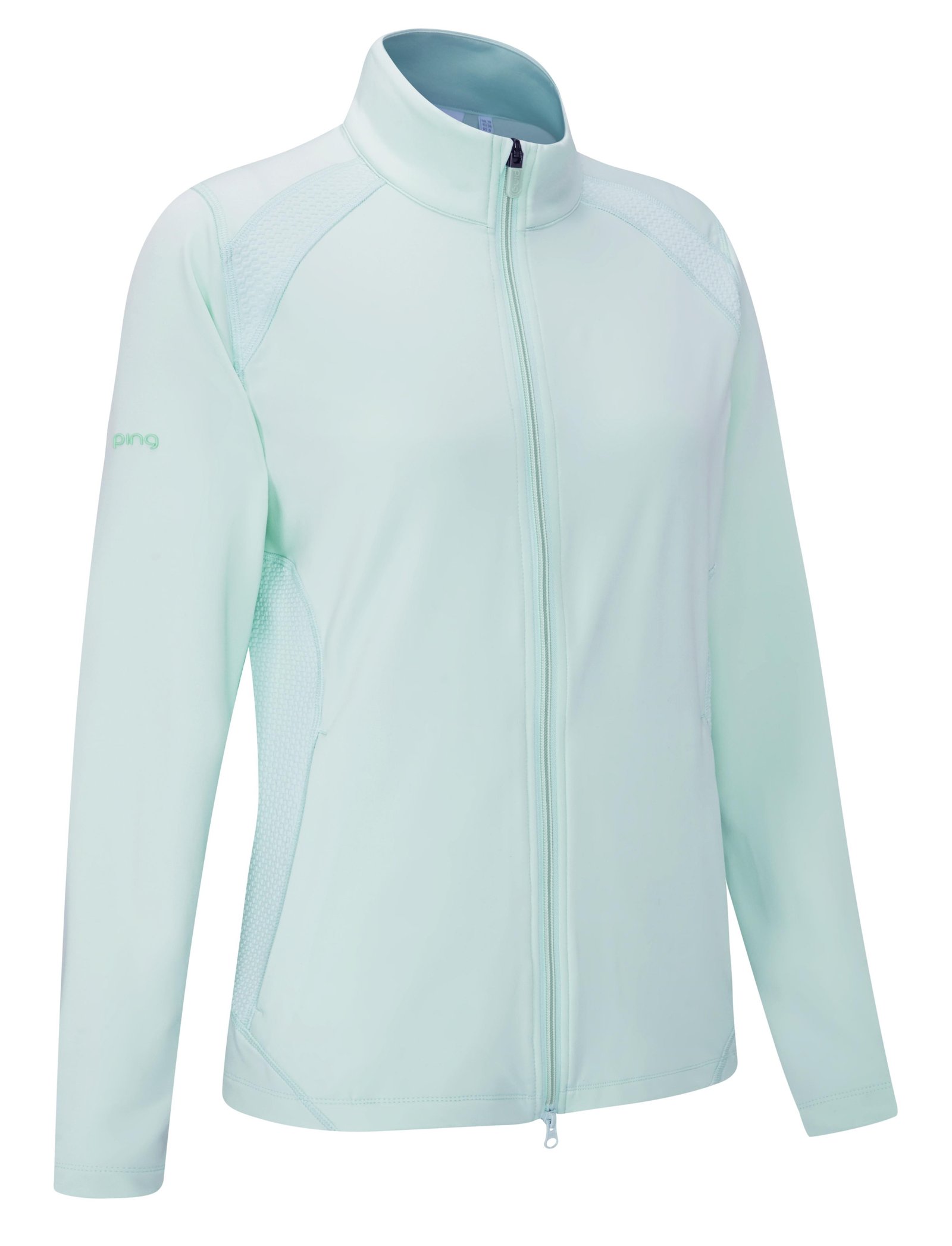 PING Eda Lightweight Full Zip dames jack, seaspray