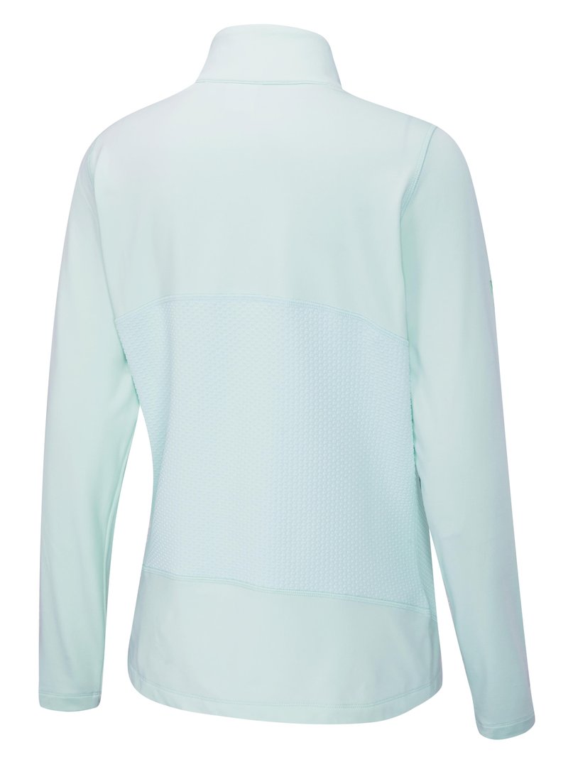 PING Eda Lightweight Full Zip dames jack, seaspray