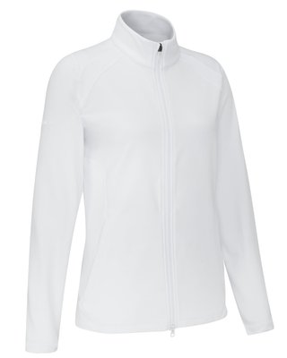 PING Eda Lightweight Full Zip dames jack, wit