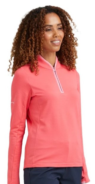 PING Abigale Fleece dames sweater, paradise pink