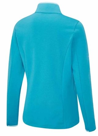 PING Abigale Fleece dames sweater, turquoise
