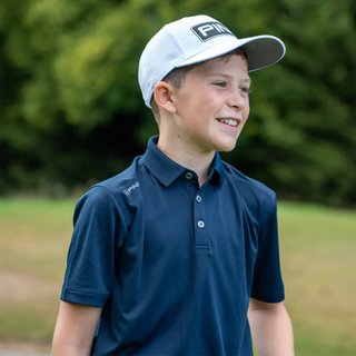 PING Lindum Junior kinderpolo, navy