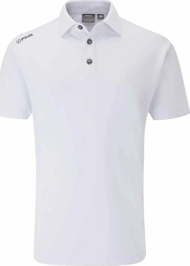 PING Lindum Junior kinderpolo, wit