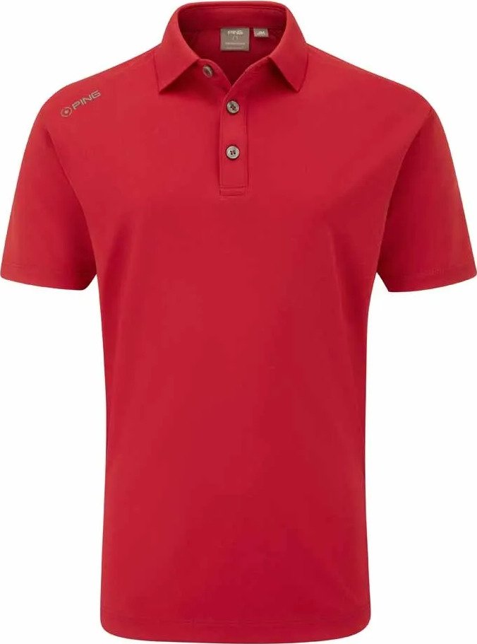 PING Lindum Junior kinderpolo, rich red