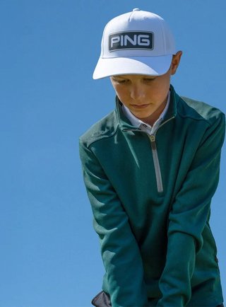 PING Ramsey Junior kindersweater, pine