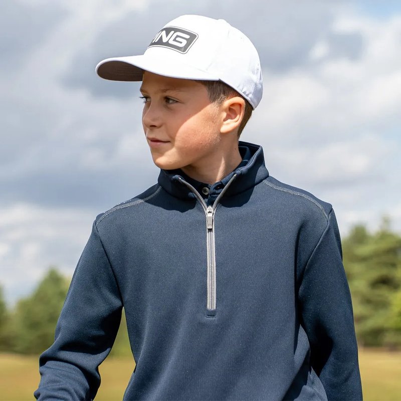 PING Ramsey Junior sweater, navy