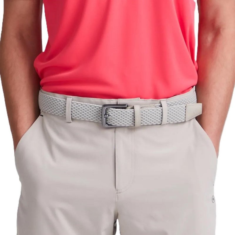 PING Stretch Webbing heren riem, clay