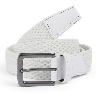PING Stretch Webbing heren riem, wit