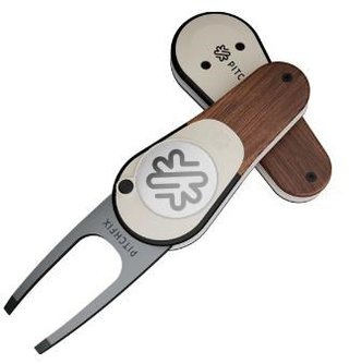 Pitchfix Woodie divotgereedschap, walnoot