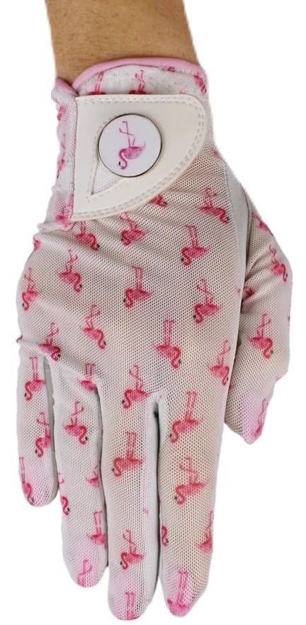 Best of Golf America ladies glove, flamingle