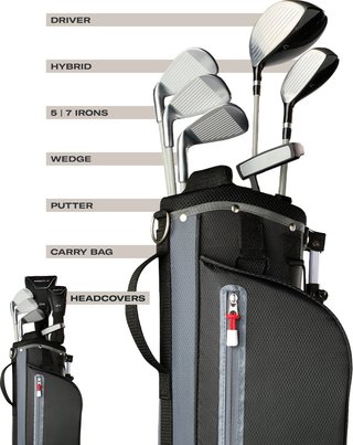 Wilson Profile JR junior golfset, staal