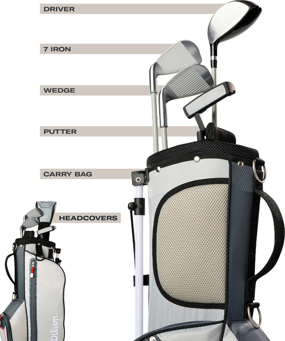 Wilson Profile JR junior golfset, staal