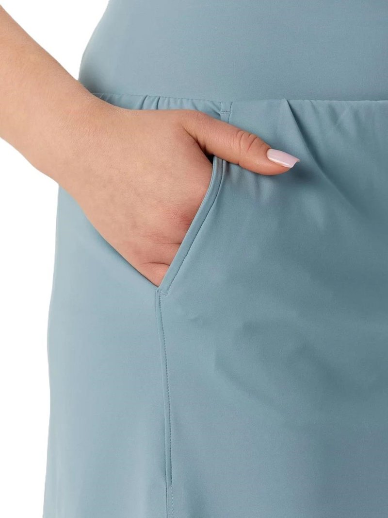 Travis Mathew Game Set Match dames skort, smoke blue