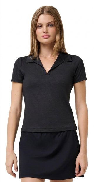 Travis Mathew Skyloft Light dames polo, heather black
