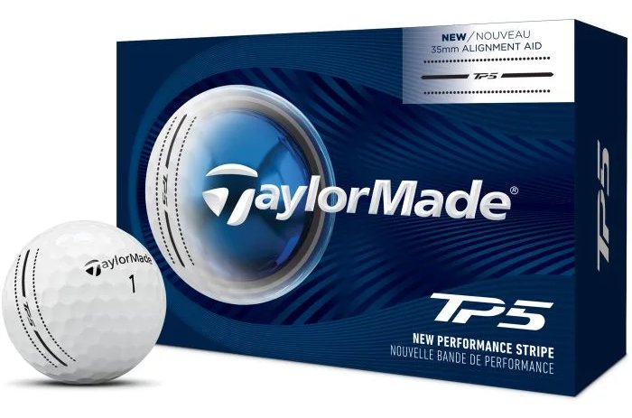 TaylorMade TP5 35mm Alignment aid golfballen