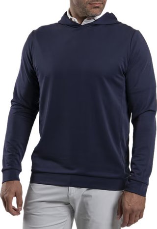 KJUS Kallen Hooded heren midlayer hoodie, atlanta blue