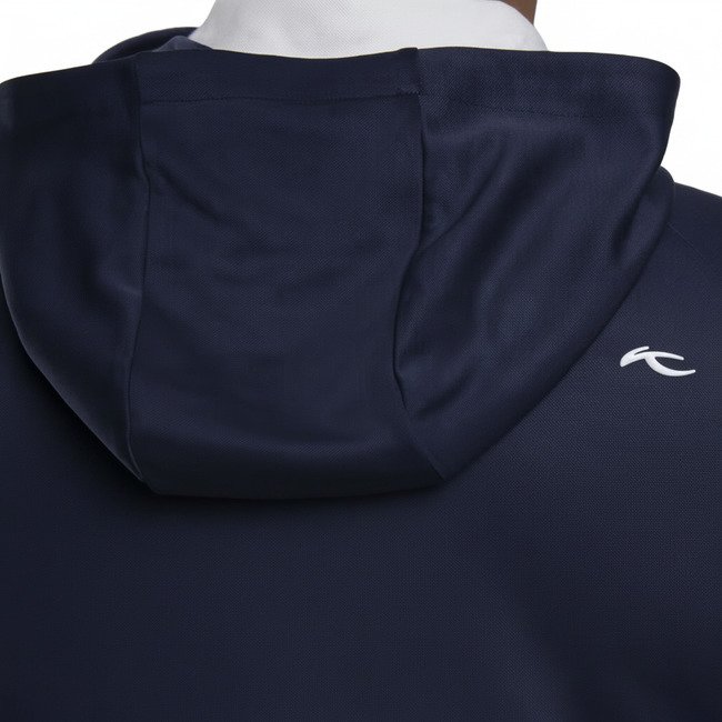 KJUS Kallen Hooded heren midlayer hoodie, atlanta blue