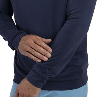 KJUS Kallen Hooded heren midlayer hoodie, atlanta blue