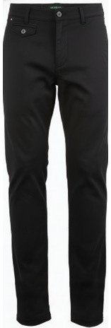 Zwarte herengolfbroek met nette pasvorm