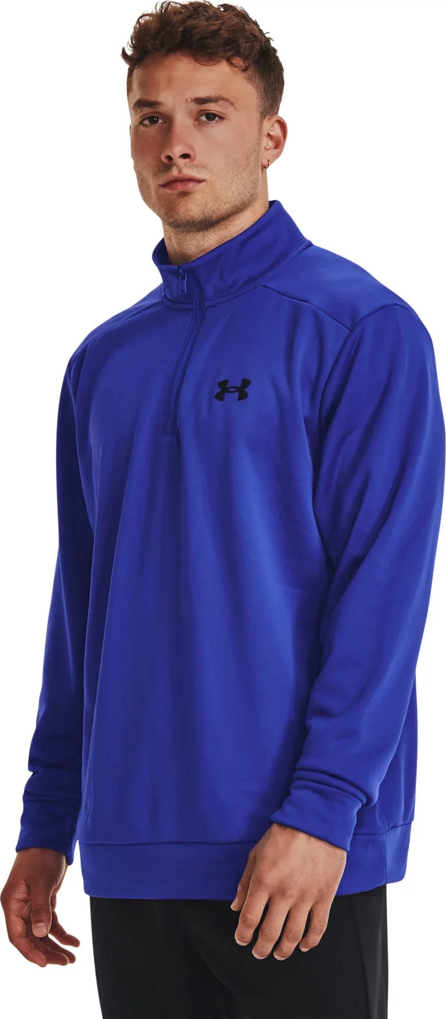Under Armour Fleece 1/4 Zip heren sweatshirt, team royal