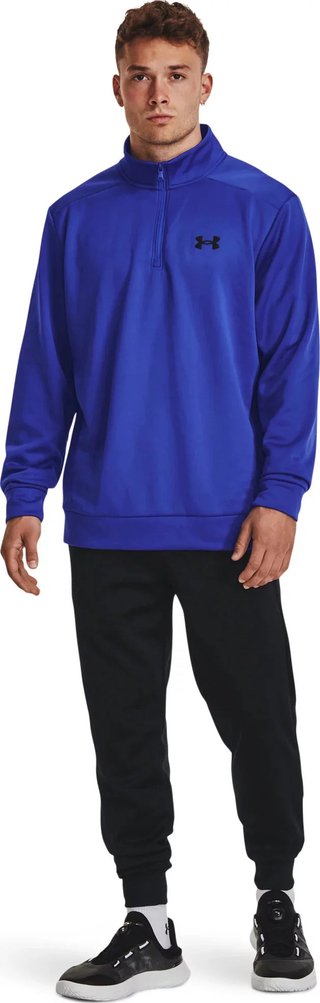 Under Armour Fleece 1/4 Zip heren sweatshirt, team royal