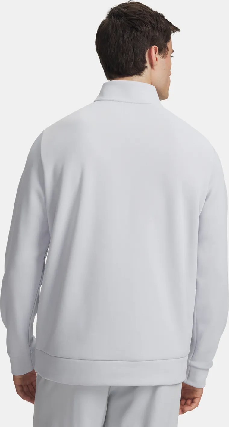 Under Armour Fleece 1/4 Zip heren sweatshirt, halo gray