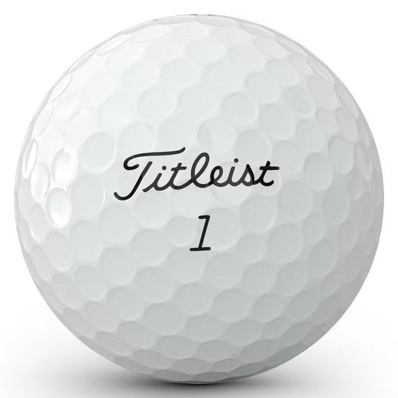 Titleist AVX golfballen, tekst: CCC