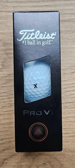 Titleist Pro V1 golfballen, tekst: X - 3 ballen