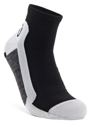 Ecco Tech Sporty Ankle-Cut sokken, zwart/wit
