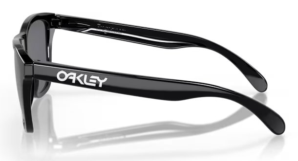 Oakley Frogskins Polished Black w/ Grey zonnebril