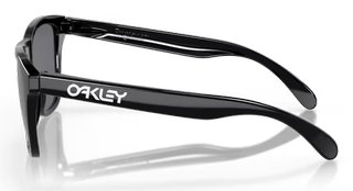 Oakley Frogskins Polished Black w/ Grey zonnebril