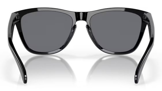 Oakley Frogskins Polished Black w/ Grey zonnebril