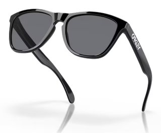 Oakley Frogskins Polished Black w/ Grey zonnebril
