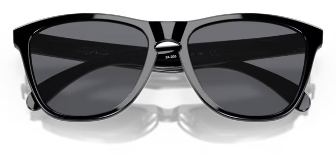 Oakley Frogskins Polished Black w/ Grey zonnebril